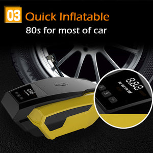 Air Compressor Tire Inflator- for Car Tires,  Bicycle and Other Inflatables